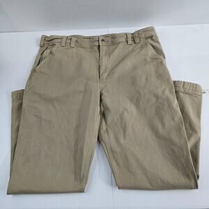 Duluth Men's DuluthFlex Fire Hose Standard Fit Foreman Pants 23723 42x32 brown